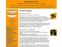 Tablet Screenshot of konzertkarten-online.com
